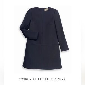Classic Six Twiggy Dress in Navy